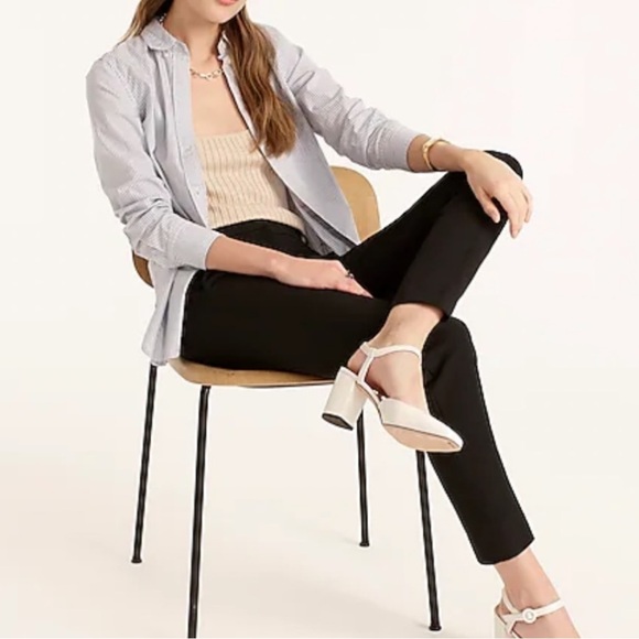 2 Pairs! J.Crew Cameron Slim Cropped Pant in Four-Season Stretch Size 18 Black 2 - Picture 10 of 10